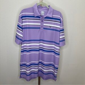 Callaway opti dri Golf men purple T-shirt size L